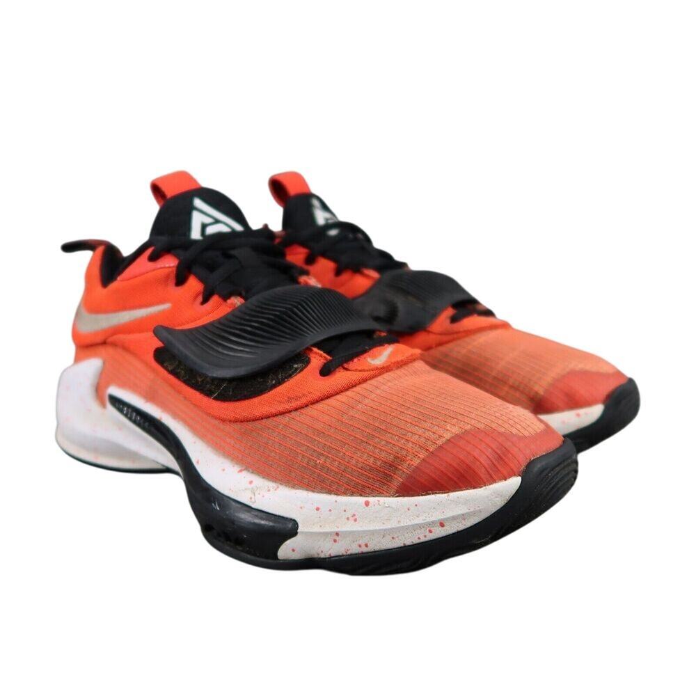 Nike Shoes Mens 8 Athletic Trainers Zoom Freak 3 Team Bright Crimson Basketball